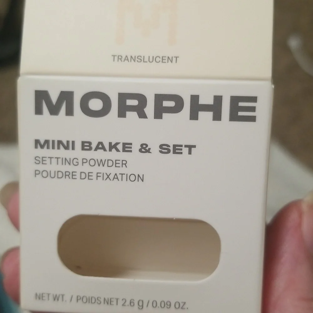 Morphe Bake & Set Soft Focus Setting Powder in Translucent